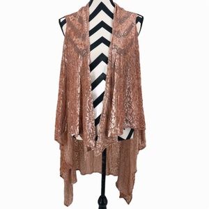 Elizabeth Gillett Sleeveless Duster/vest